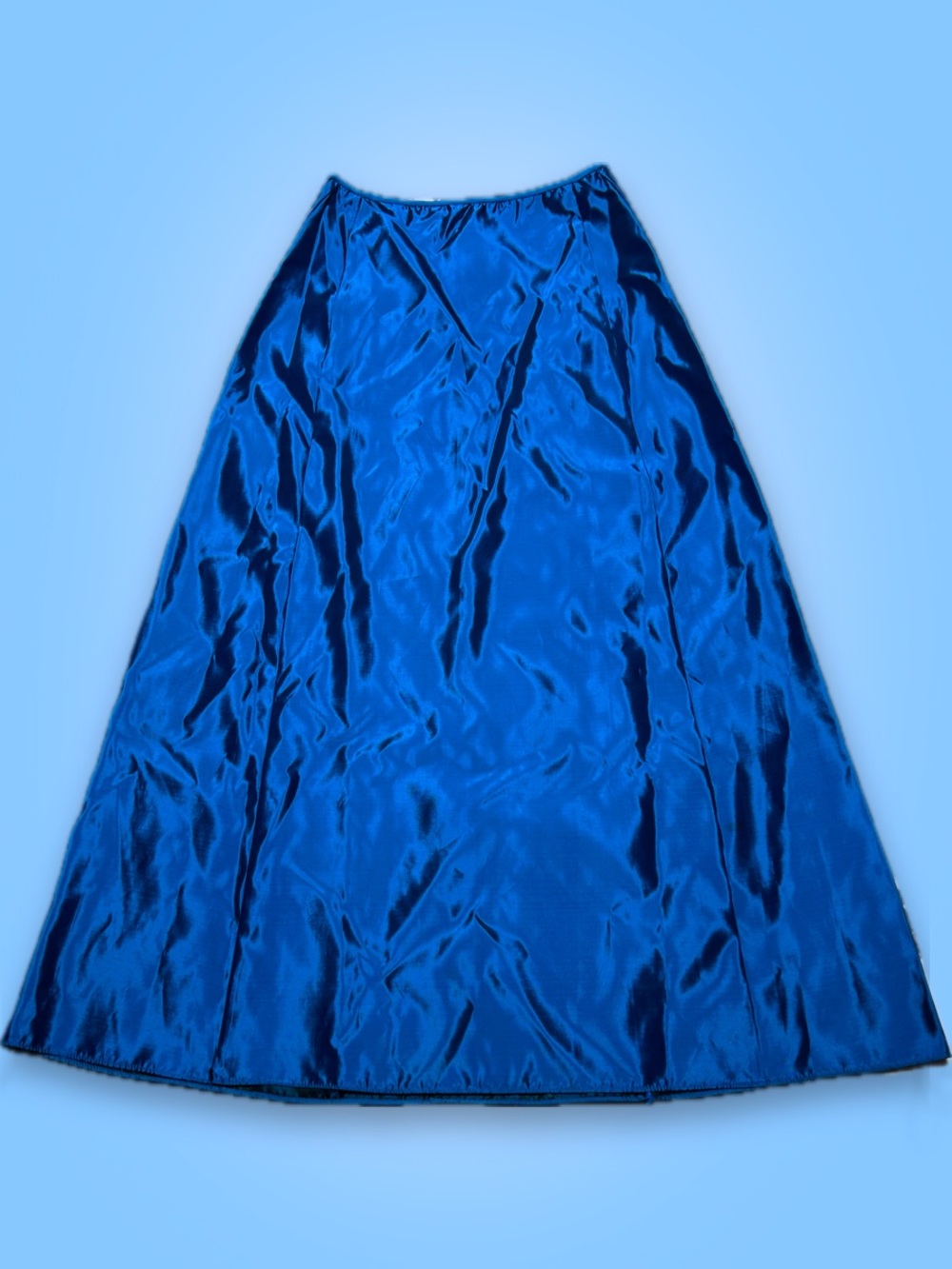 Jewel Toned Royal Blue Whimsigoth Vintage 90s Zum Zum by Niki Livas A-Line Skirt
